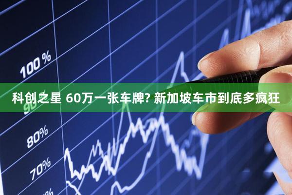 科创之星 60万一张车牌? 新加坡车市到底多疯狂